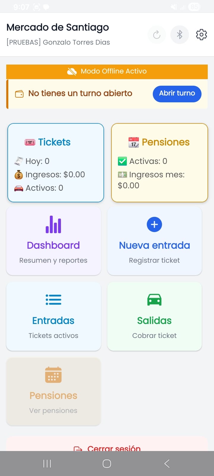Modo Offline — Prime
