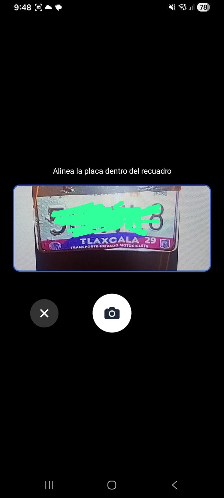 Captura de placa más rápida